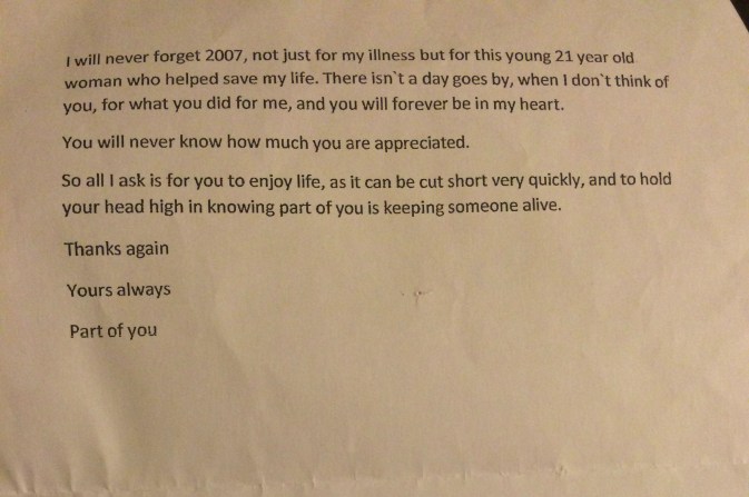 bone marrow kindness