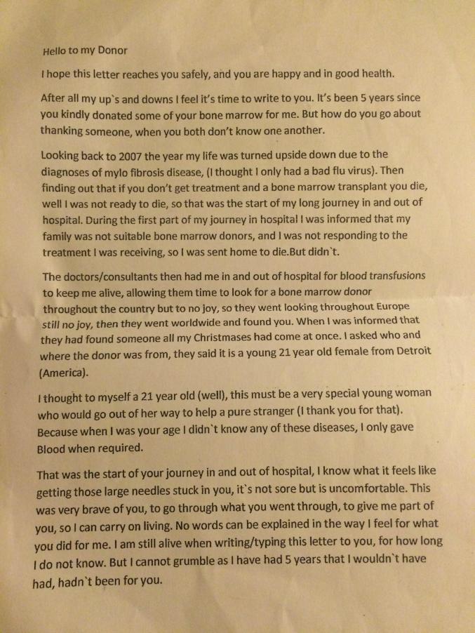 organ donation kindness