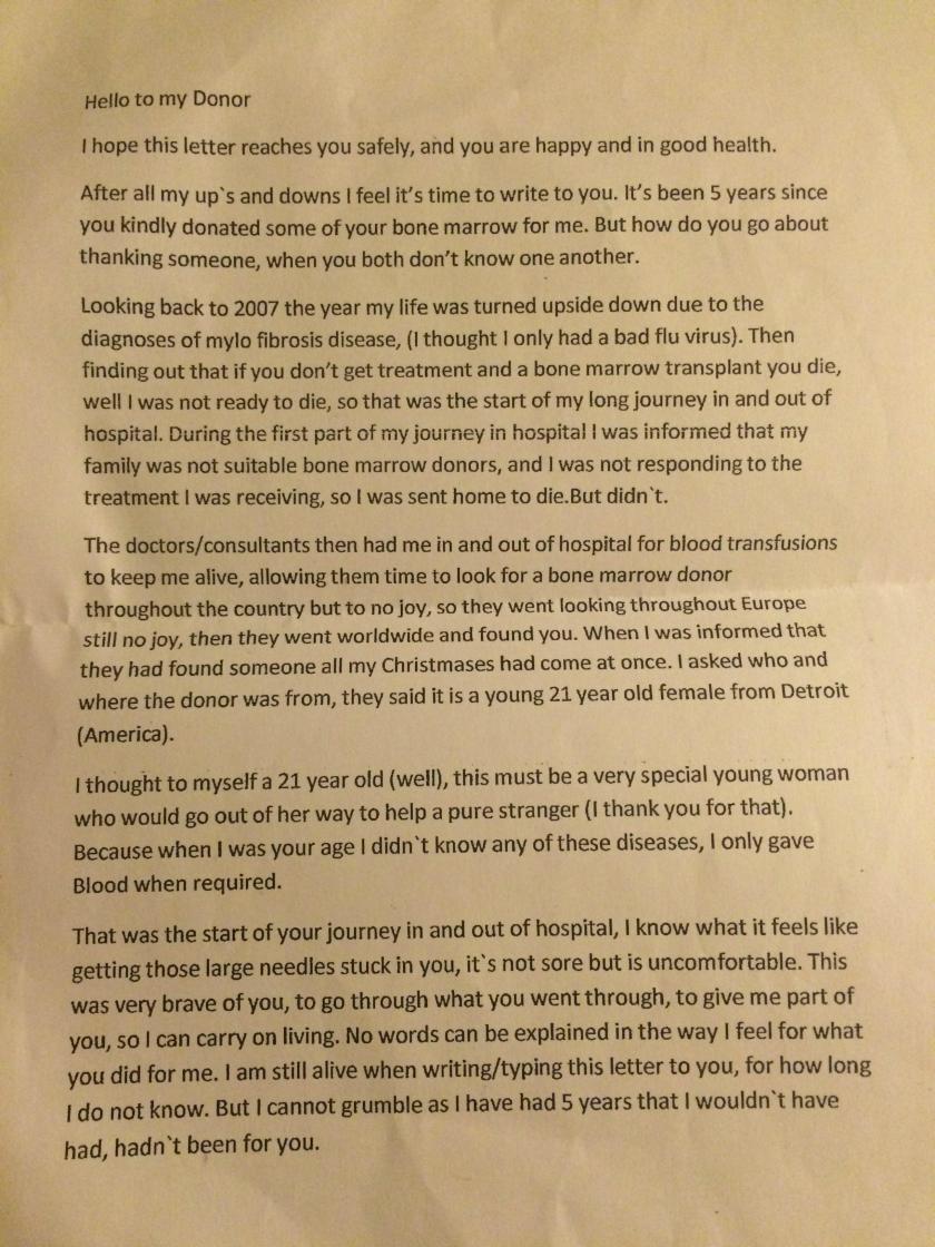 organ donation kindness