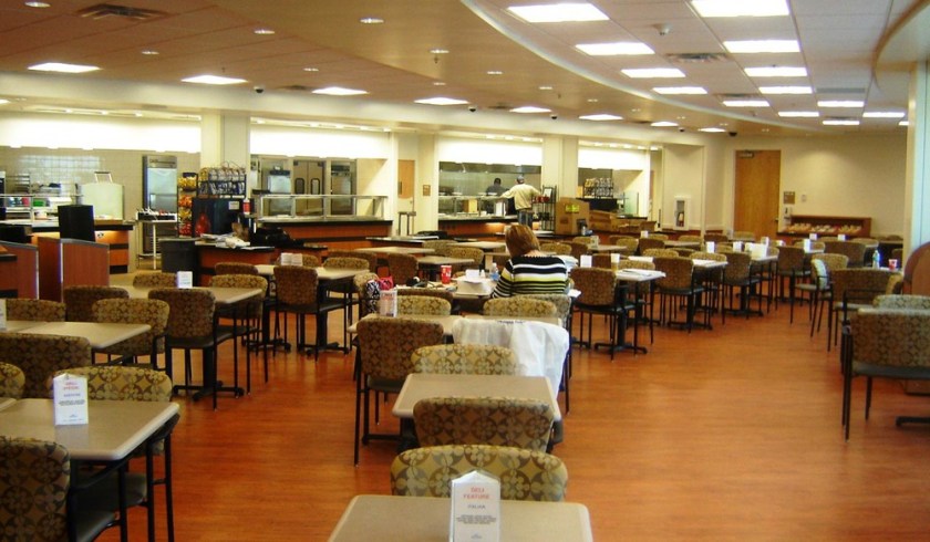hospital canteen woman