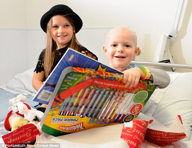 8-Year-old Girl Saved Her Pocket Money for a Year Just so she could buy Christmas Presents for Sick Children