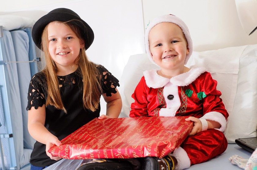 8-Year-old Girl Saved Her Pocket Money for a Year Just so she could buy Christmas Presents for Sick Children