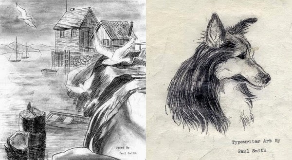 Man With Cerebral Palsy Created Such Beautiful Typewriter Art